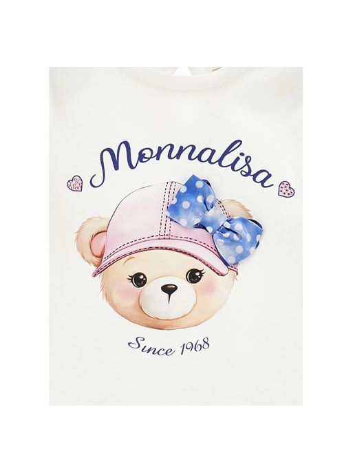 T-shirt, bambina, logata. MONNALISA | 39D612 40070001